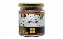 Liso Cocoa Spread, with Belgian Cocoa Powder  Glass Jar  190 grams